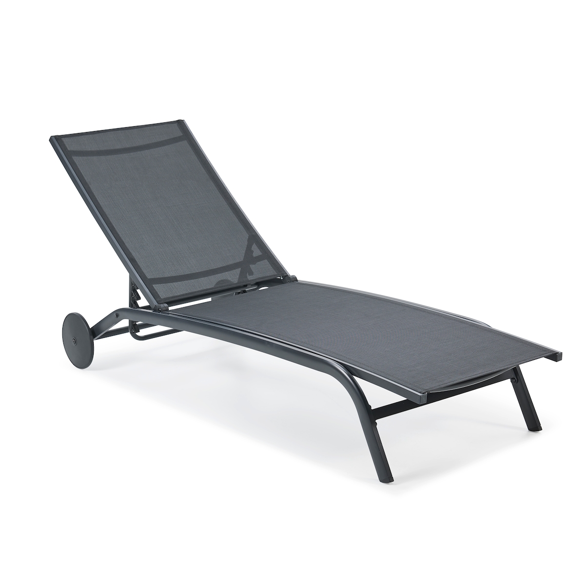 Leco Sonnenliege NELE - mit Rollen anthrazit Image