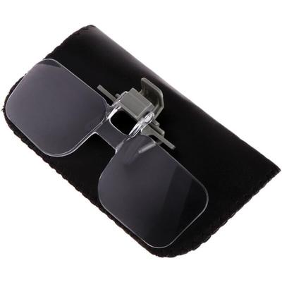 2-fache Lupe im Brillenstil mit Clip zum Lesen Image