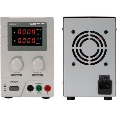 Dc-labornetzgerät 0-30 vdc / 0-5 a max. mit 2 led-displays Image