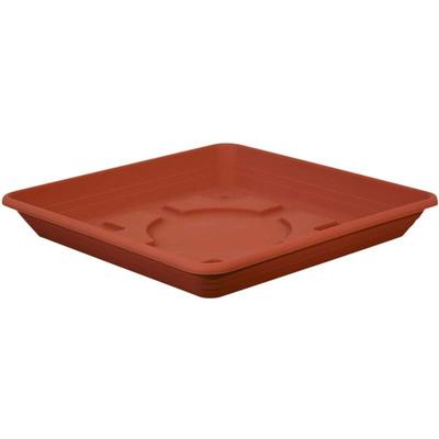 Untersetzer nora Terracotta 25 cm quadratisch - Kunststoff - Geli Image