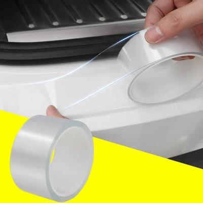 Stoßstangenschutz, Autotürschwellenschutz, Felgenschutz – 10 m transparenter Image