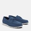 Sneaker TIMBERLAND "GRAFTON BAY LACE UP SHOE", Gr. 44,5, dk blu suede, Leder, sportlich, Schuhe