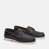 Bootsschuh TIMBERLAND "CLASSIC BOAT BOAT SHOE", Gr. 39,5, nvy full grain, Leder, sportlich, Schuhe