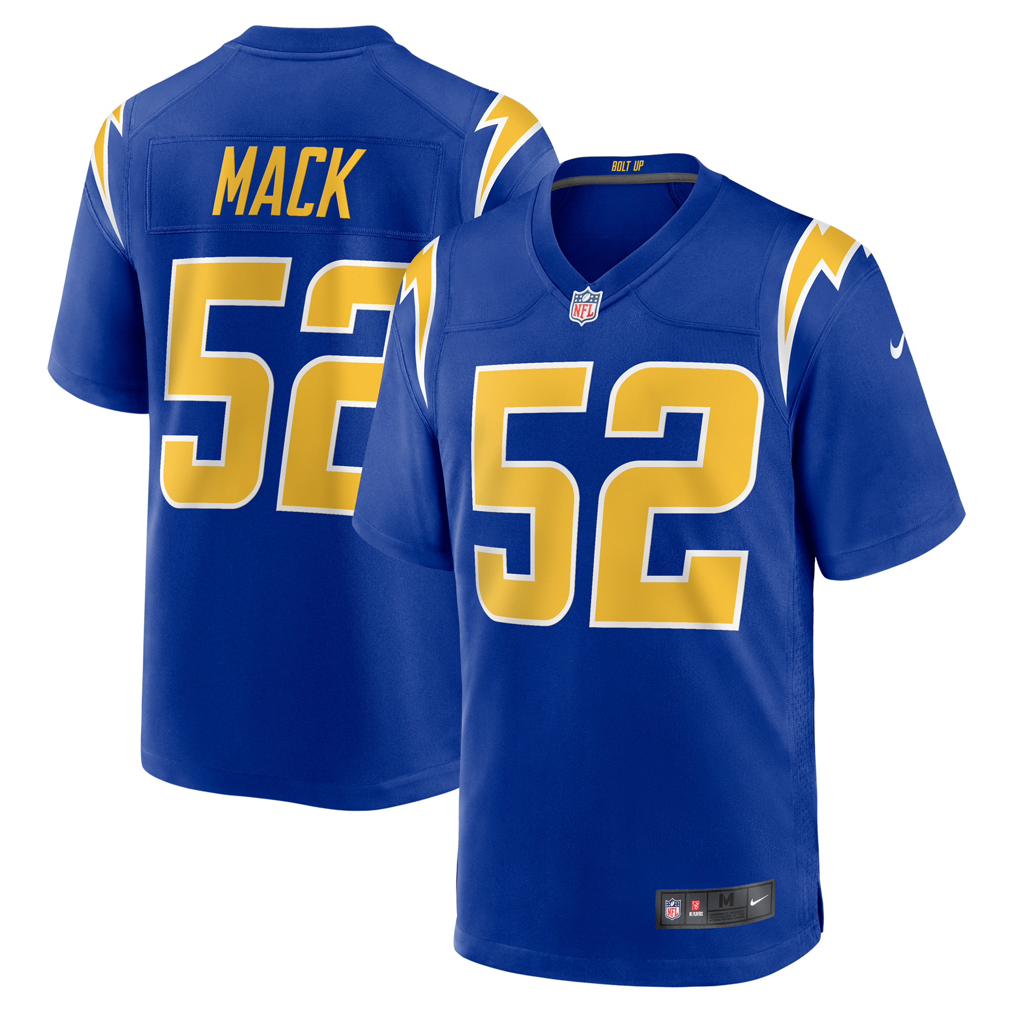 Los Angeles Chargers Nike Game Sekundär Ausweichtrikot - königsBlau - Khalil Mack - Herren Image