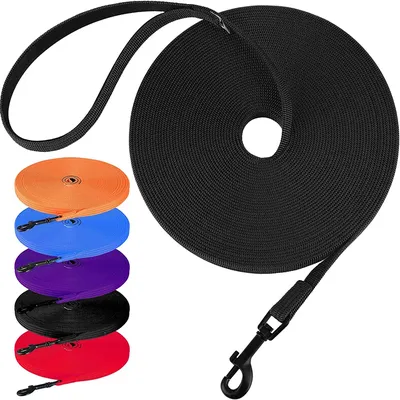 4,5 m 9m 15m Nylon Hunde training Leinen gehen Haustier Leine lange Lanyard Traktion sseil für Image