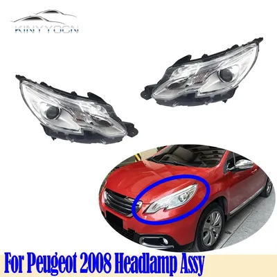 For Peugeot 2008 Head Light 2014-16 Head Lamp Headlight Headlamp Front Light Assembly Assy