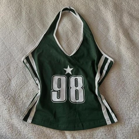 Aesthetic Tank Top Y2k Summer Grunge Clothes Sexy 2000s Letter Punk Streetwear Camis Women Clothing Crop Tops Gothic Corset Tees