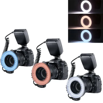 Cameras Photography Led Light For Nikon Canon Pentax Olympus Panasonic DSLR Macro LED Ring Flash
