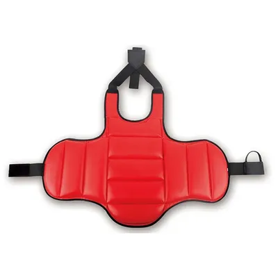 Reversible Taekwondo Chest Guard Body Protector Vest Martial Arts Rib Shield Armour Training Uniform