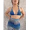 2025 Striped Bikini Trouers Swimwear Women Swimsuit Beachwear Bathing suit