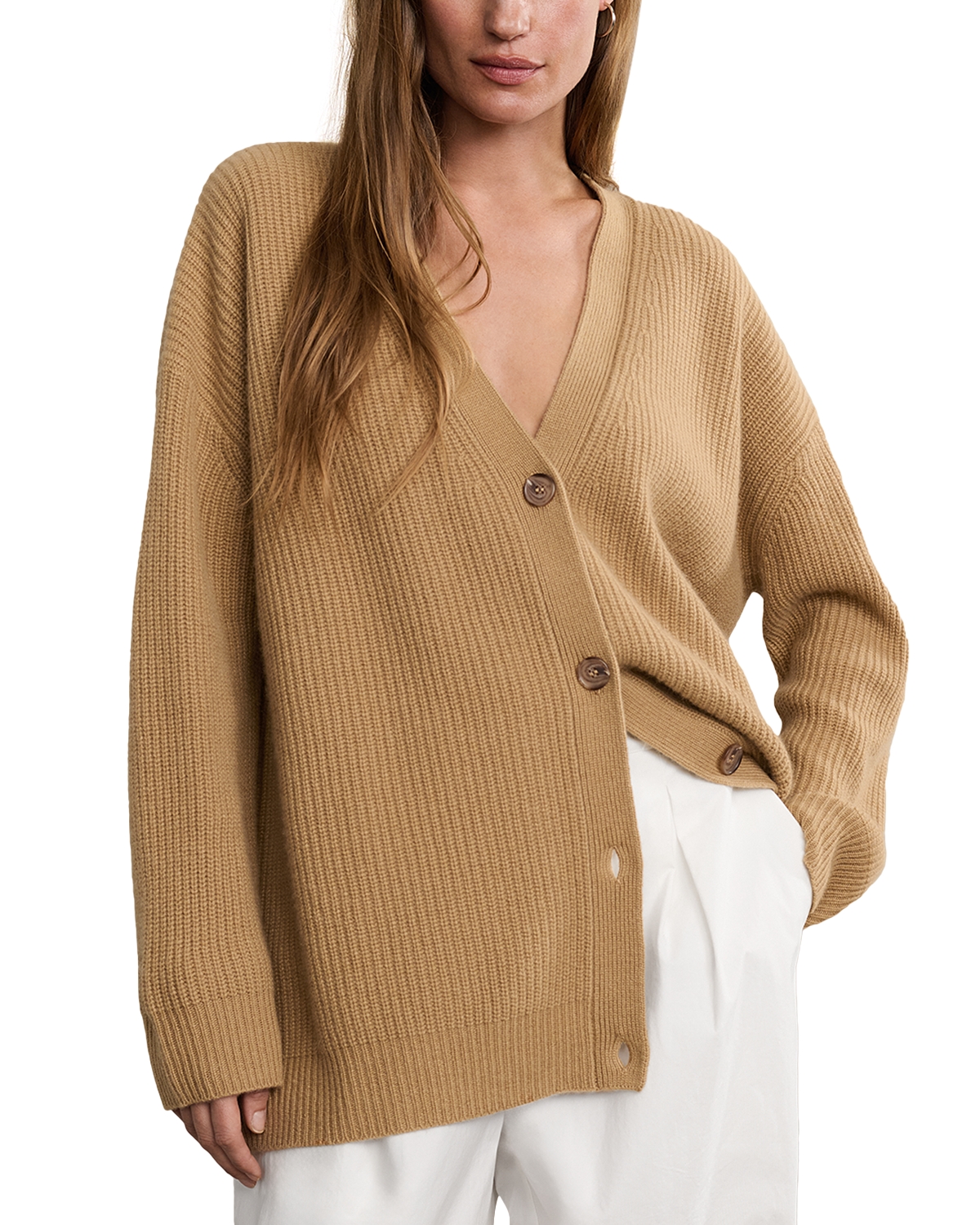 Jenni Kayne Cashmere Cocoon Cardigan - Camel