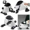 Mini cyclette per braccia e gambe, trainer per pedali portatile, macchina per esercizi con pedali