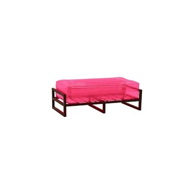 Mojow - Yomi XL Pouf Aluminium und TPU Crystal Pink Image