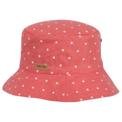 Pure Pure - Kid's Schlapphut Leinen - Hut Gr 49 cm rot Image