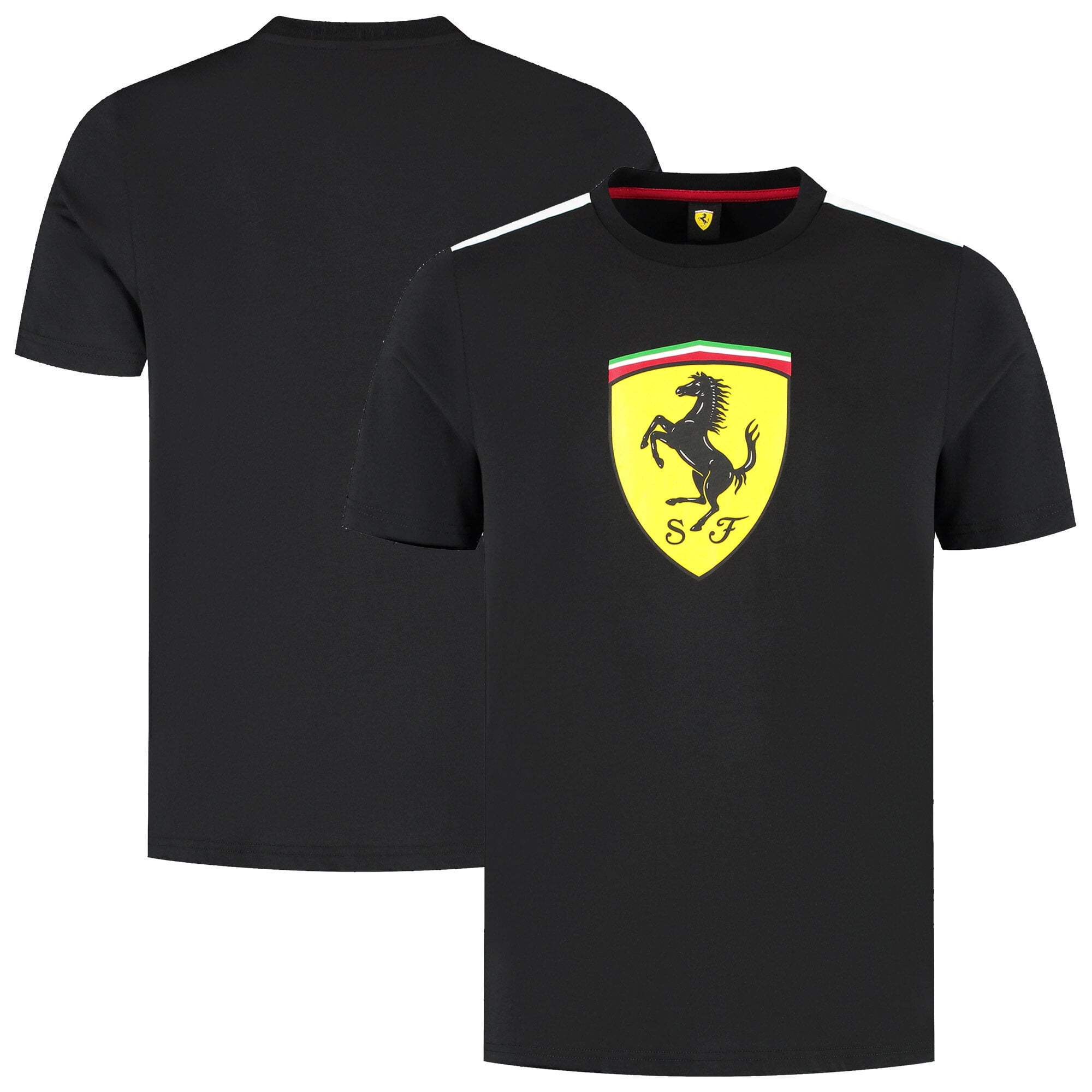 T-shirt Scuderia Ferrari Puma Large Shield - Noir - Homme Taille: L