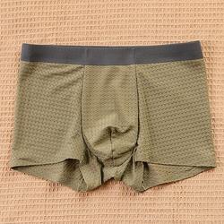 Herren atmungsaktive weiche bequeme Patchwork-Boxershorts Unterwäsche Slips
