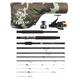X MAX C-P (CARP-PREDATOR) Fishing Rod, Reel + Case Combination. Bait, Alarm, Spin, Lure, Feeder, Float Rod, Dead Bait Rod. 3 Lengths, 4 tips, 4 Cast Weights