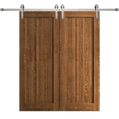 Modern Double Barn Door 36 x 80 inches