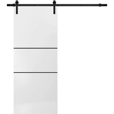 Double Bi-fold Doors Planum 0014 Oak with Sturdy Tracks