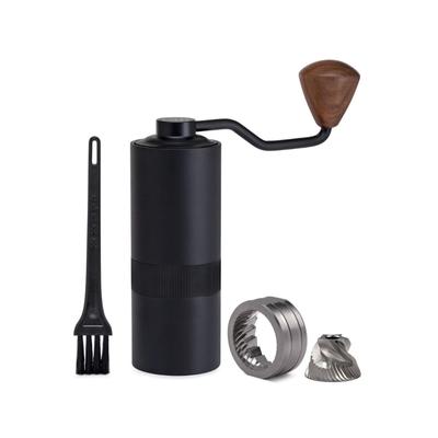 ChefWave Aluminum Alloy Manual Conical Burr Coffee Grinder Bundle