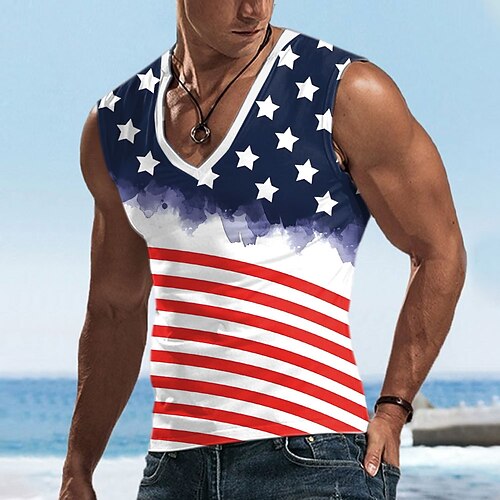 T-shirts patriotiques pour hommes T-shirt drôle T-shirt à manches courtes T-shirt impression 3D T-shirt col rond mode drôle T-shirt politique décontracté quotidien noir bleu vert été printemps