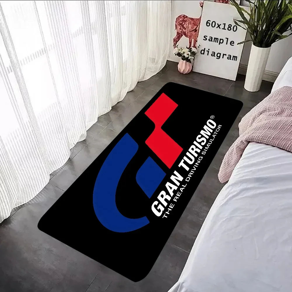 G-Gran-Turismo Decor Carpet for Bedroom Non-slip Rug Welcome Rugs Home Living Room Bedside Soft Floor Mat Kitchen Front Doormat