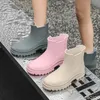 2025, Angeln Wasser Schuhe Frauen Garten Regen Stiefel Wasserdichte Galoschen Chelsea Boot Weibliche