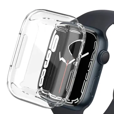 Displayschutzfolie für Apple Watch-Gehäuse 49 mm, 45 mm, 41 mm, 44 mm, 40 mm, 42 mm, 38 mm, Image