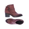 Bugatti Damen Stiefelette, Gr. 37, pink, Leder