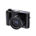 Fotocamera digitale 4K Ultra HD 64MP Doppia fotocamera Messa a fuoco automatica Anti-shake Selfie Vlogging Flash luminoso Zoom 16X Design compatto da viaggio