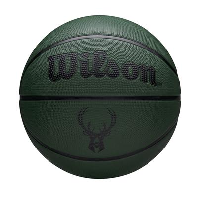 Milwaukee Bucks Wilson Team Tribute Basketball – Größe 5 Image