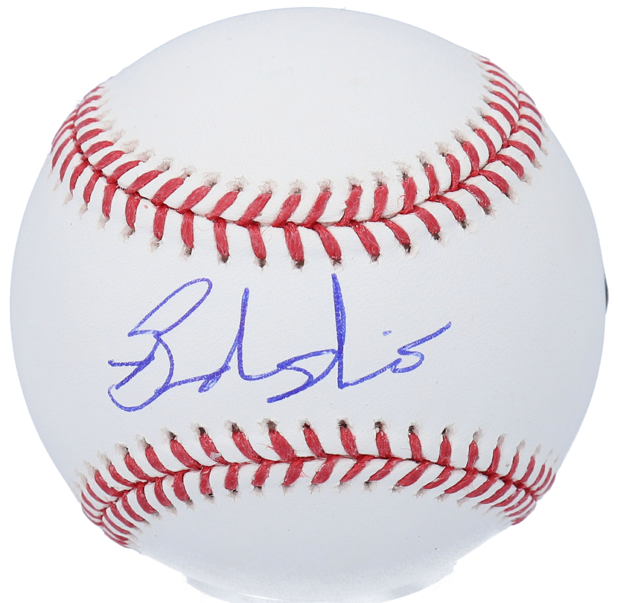 Signierter Baseball von Brandon Nimmo, New York Mets Image