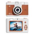 Fotocamera retro 4K per vlogging WiFi Schermo LCD HD 2.4\" Zoom Digitale 16X Compatta Obiettivo Grandangolare Point and Shoot