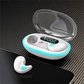 X55 TWS Mini Earpods Bluetooth 5.3 Auricolari wireless Riduzione del rumore e IPX5 impermeabili Ideale per sport e musica stereo