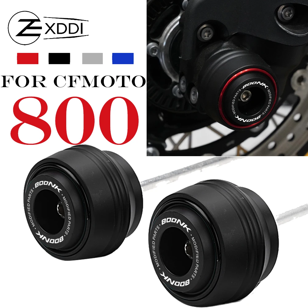 Fit For CFMOTO CF 800NK 800 NK NK800 2023 2024 2025 Motorcycle Accessories Front And Rear Wheel Axle Fork Crash Protector Pad
