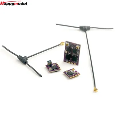 HappyModel 2.4G ELRS EP1 EP2 EP1 DUAL TCXO True Diversity Receiver with RF Amps for FPV Drone Long