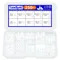 250 pz/scatola M3 Bianco di Plastica Nylon Isolato Hex Standoff Esagonale Pilastro Distanziatore Colonna Vite Dado Mix Dimensioni Assortimento Kit Set