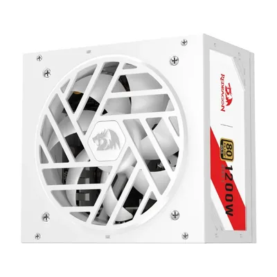 Redragon RGMS-1200W PRO 80+ Gold 1200 Watt w/Upgraded ATX 3.1 & PCIe 5.1 Fully Modular, Compact