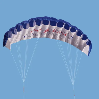 Dual Line Stunt Parafoil Parachute High Quality Flying Kites Professional Large 1.4m for Beach