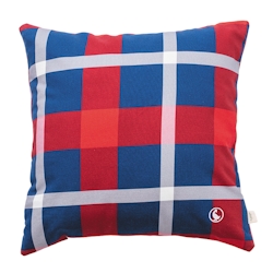 El Ganso - Kissen 40x40cm 100% Baumwolle 300GSM - Tartan Check Design Image