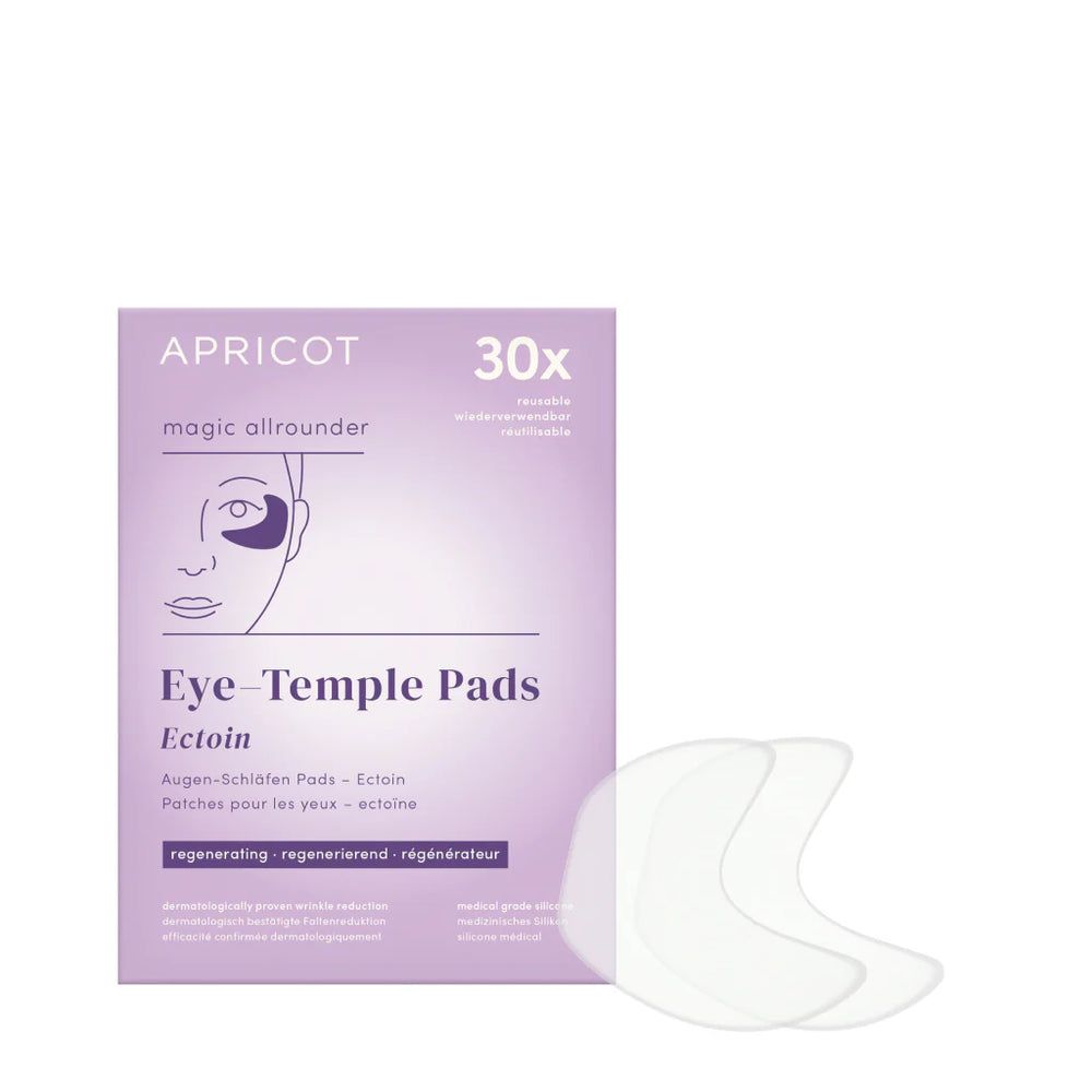 APRICOT Pad riutilizzabile per occhi e tempie con Ectoin 2 pz Pads