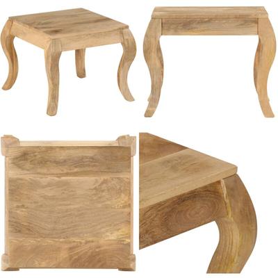 Vidaxl - Beistelltisch 45 x 45 x 40 cm Mangoholz Massiv - Mangoholz Tisch - Wohnzimmer Dekoration Image