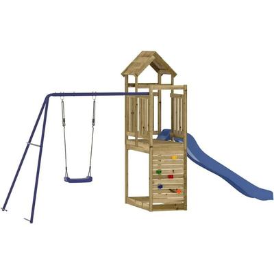Spielturm Imprägniertes Kiefernholz Vidaxl Image