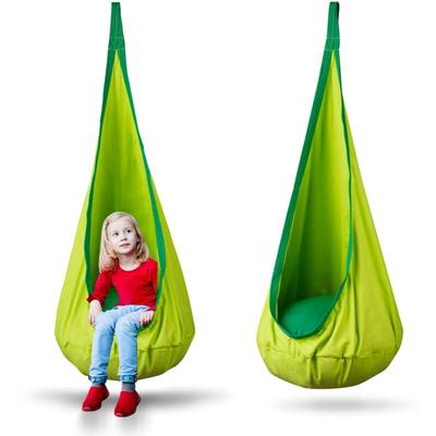 Grüner Neo-Sport Kokon-Hängesessel Image