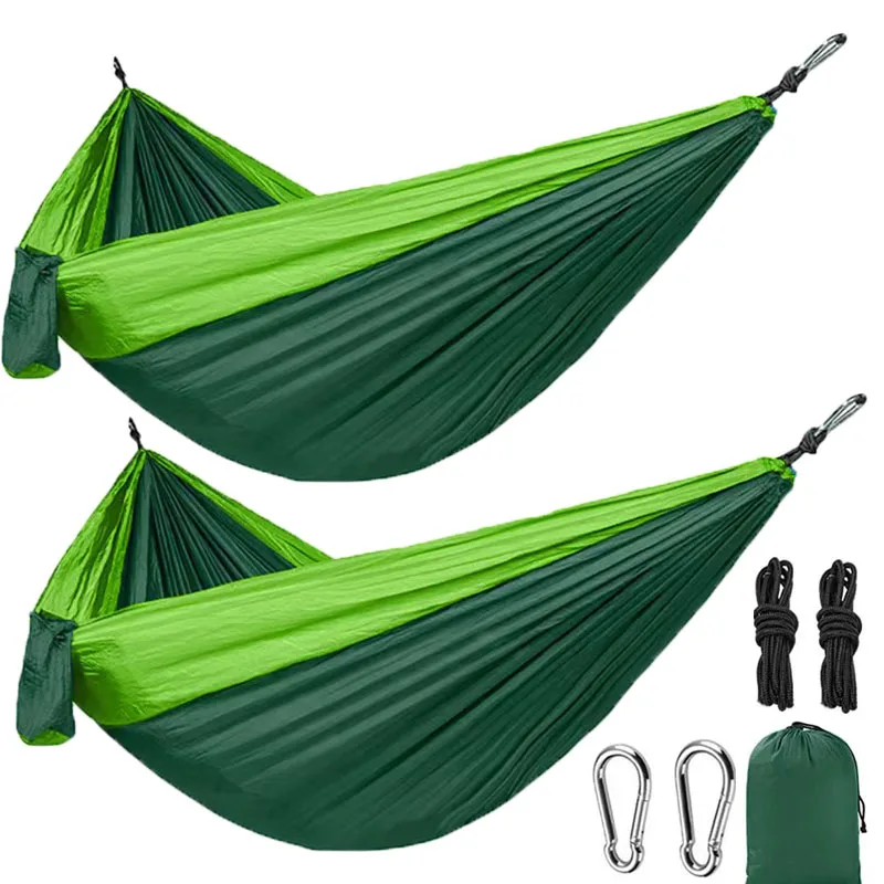 1/2 stücke Outdoor Hängematte Tragbare Hängen Anti-seite-über Camping Hängematte Outdoor Camping Liefert Outdoor Schaukel Hängen Stuhl ﻿ ﻿