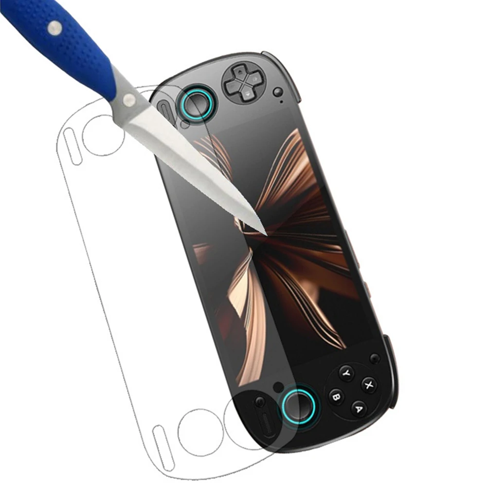 Für Retroid Pocket 5 Bildschirm Gehärtete Folie Anti-Scratch 9H Gehärtetes Glas Schutzfolie Ultra-Klar Spielkonsole Zubehör Image