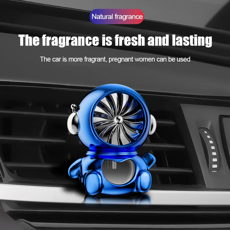 Auto Vent Lufterfrischer Langlebiger Duft Auto Lufterfrischer Vent Clip Fan für Universal Auto Aromatherapie Diffusor Image