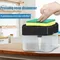 Liquid soap dispenser kitchen sink sponge press utensils kitchens accessories dispensers detergent