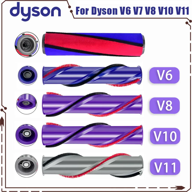 Kompatibel Für Dyson V7 V8 V10 V11 V6 Staubsauger Weiche Roller Pinsel Teppich Brushroll Bar Ersatzteil Ersatz Zubehör Image