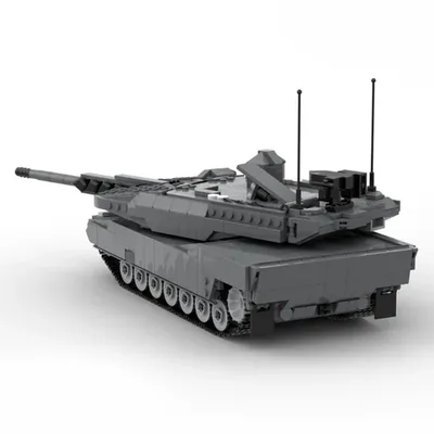 realistische rheinmetall KF51 Panther Ziegel Deutschland moderne Kampfpanzer Blöcke Armee Panzerfahrzeug Moc Militärkrieg klocki einzigartig Image